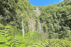 La Réunion : -1 °C relevé au Maïdo cette nuit, une température effacée par le soleil matinal, du ciel gris cet après-midi sur le Nord