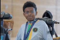 Nathan Kamardine, un mahorais de 18 ans, sélectionné pour participer à la Coupe du Monde de Foot fauteuil en Argentine.
