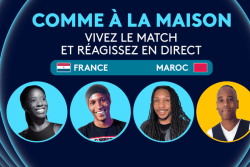 Coupe du Monde 2026 : Vivez le quart de finale France - Maroc "comme à la maison" sur le YouTube Outre-mer La 1ère