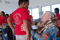 La vice-rectrice Régine Vigier fait ses adieux à Wallis et Futuna