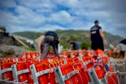14 juillet à Saint-Denis : 1 000 m² de mortiers installés pour le spectacle pyrotechnique au Barachois