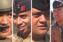 Militaires polynésiens dans l'Hexagone : les soldats se préparent pour le défilé du 14 juillet 
