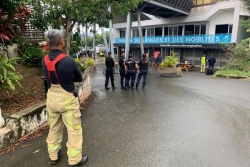Sur le campus universitaire de Nouméa, la semaine commence par un départ de feu et une évacuation