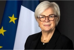 Catherine Vautrin, la ministre des Armées et des Anciens combattants en visite officielle en Martinique