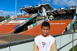 BMX : le jeune Réunionnais Gaétan Payet, 9 ans, décroche la 2ème place au Challenge Mondial Boys 9 de Brisbane en Australie