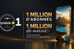 1 million d'abonnés, 1 million de mercis !