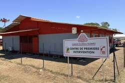 Le nouveau centre de première intervention d'Awala-Yalimapo inauguré : 14 pompiers vont désormais pouvoir intervenir en quelques minutes.