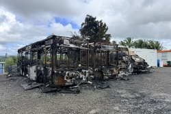 Bus incendiés au Lamentin : le gérant de Transaglo estime le préjudice à 1,2 million d'euros