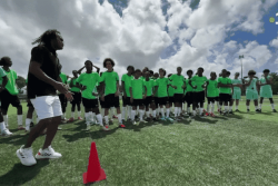 Académie Diomède Tour : deux semaines de stages de foot, au profit de 200 jeunes de Guadeloupe