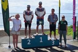 Kayak : les Cagous déjà dans le rythme des Jeux du Pacifique à Tahiti