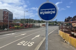 CARIBUS : les travaux de la phase 2 Nord démarrent sur la RN1 entre les carrefours MEGA et NEL