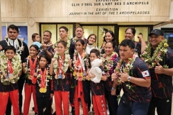 Taekwondo : ils ramènent 19 médailles de Corée du sud 