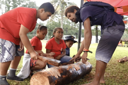 Un week-end pour faire découvrir les pratiques traditionnelles à Yaté