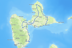 CARTE. Tour cycliste de Guadeloupe 2026 : profil, horaires et restrictions de circulation de la 3e étape entre Le Gosier et Capesterre Belle-Eau