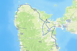 CARTE. Tour cycliste de Guadeloupe 2026 : parcours, horaires, circulation et zones de ravitaillement de la 4e étape entre Deshaies et Le Lamentin