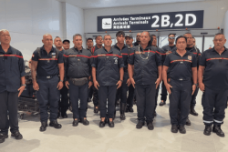 Les renforts de pompiers Polynésiens sont arrivés dans l'Hexagone