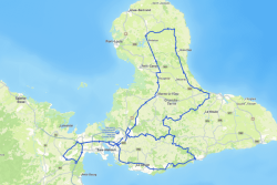 CARTE. Tour cycliste de Guadeloupe 2026 : parcours, horaires, circulation et profil de la 7e étape autour des Abymes