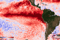 Les nouvelles prévisions confirment un phénomène Super El Niño historique, avec un réchauffement supérieur à 3 °C