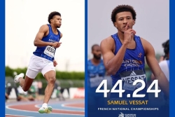 Le Martiniquais Samuel Vessat sera le chef de file ultramarin aux championnats d'Europe d'athlétisme 2026 à Birmingham