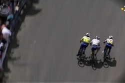 Le sprint qui a privé les Colombiens de la victoire de l’étape reine du Tour de Guadeloupe 2024