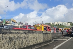Deux blessés légers dans un accident sur la rocade à Fort-de-France