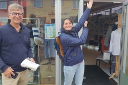 "Jusqu'à présent, on était obligés de bidouiller" : deux formateurs logiciels étaient présents à Saint-Pierre pour la SNSM