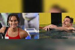 Championnats d'Europe de Natation : les nageurs ultramarins Maxime Grousset et Analia Pigrée en course