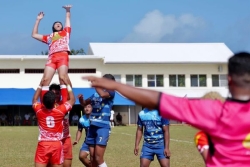 Rugby à 7 : les jeunes joueurs polynésiens affrontent pour la première fois les nations du Pacifique à Wallis-et-Futuna 