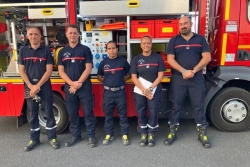 La mission des pompiers calédoniens se poursuit dans le sud de l'Hexagone 