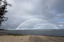Un temps majoritairement pluvieux à La Réunion ce mercredi 