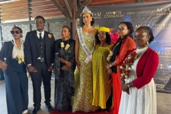 Concours Miss Univers : Maeva Toumbou Dani parée d'un diadème made in Mayotte pour conquérir Porto Rico