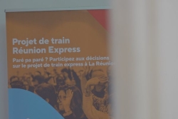 Les Réunionnais invités à participer au débat sur le projet du Réunion Express, futur train de l'île