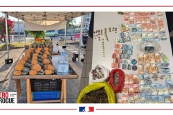 À Saint-Louis, le vendeur de fruits et légumes fournissait aussi du zamal, en face d'un lycée