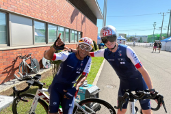 Cyclisme : le Guadeloupéen Éric Helan achève son défi mondial au Japon malgré une bronchite