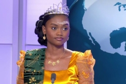 "C'est une expérience assez exceptionnelle", reconnaît Emma Saïd Issouf, la nouvelle Miss Mayotte