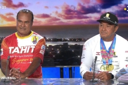 "Le combat n'était pas uniquement sur l'eau" : Karyl Maoni et Aldo Maueau reviennent sur les championnats du monde de va'a à Singapour
