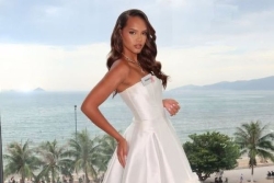 Indira Ampiot dans le top 6 Europe de Miss Monde grâce à son engagement solidaire contre le cancer