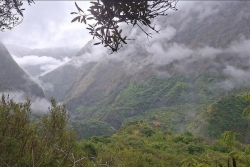 La Réunion : un ciel gris et humide sur l’intérieur et les hauts, plus ensoleillé sur le littoral  