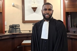 De la cité Cabassou au barreau de Cayenne : Jean-Tously Fortuné Montina prête serment 
