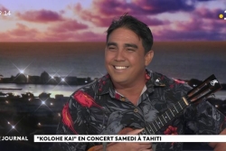 Kolohe Kai ravi d'être en concert à Tahiti : « Je voudrais rappeler les significations profondes du mot Aloha »