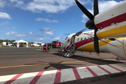 Saison des feux de forêt à La Réunion : le Dash 8 de retour début octobre