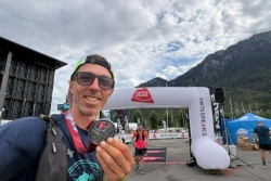 "L’objectif, c’est d’aller jusqu’au bout" : Maxime Boyer termine les 397 km d'un ultra-trail en Suisse