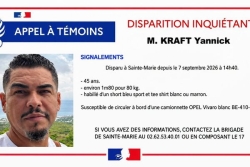 Disparition inquiétante : Yannick Kraft, 45 ans, porté disparu à Sainte-Marie