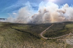 Quatre incendies sont en cours à Poum et Kaala-Gomen