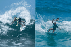 Championnat du monde de surf juniors : Kavei Pierson et Rivara Clark qualifiés pour le 3e tour