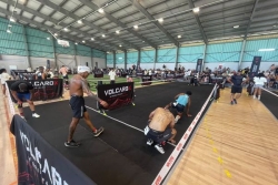 La 1e édition de la Volcarox attire 900 personnes à l'Etang-Salé, pour un parcours éprouvant entre course et exercices de fitness