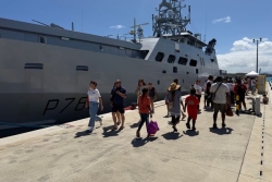 EN IMAGES. La base navale de Nouméa a ouvert ses portes au public calédonien pendant une journée