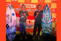 Rip Curl GromSearch : Kavei Pierson et Liam Sham Koua sur la 2e marche du podium en Allemagne