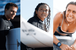 En Californie, Vaast, Fierro et Zebrowski, de l'équipe de France de surf, prennent déjà la vague des JO-2028