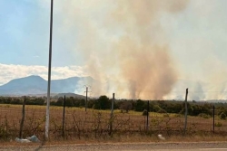 "Important feu de forêt" à Koumac, le plan Orsec déclenché